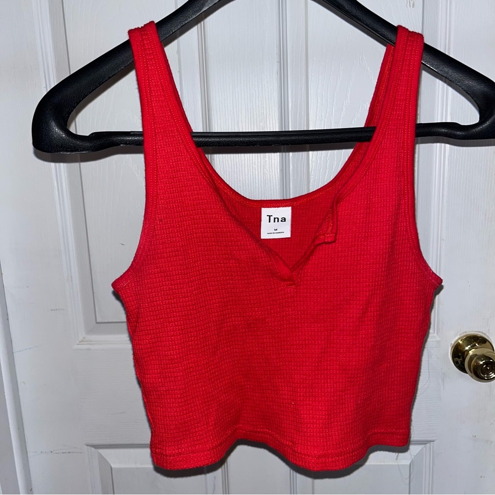 Tna Women's Red Tank Top